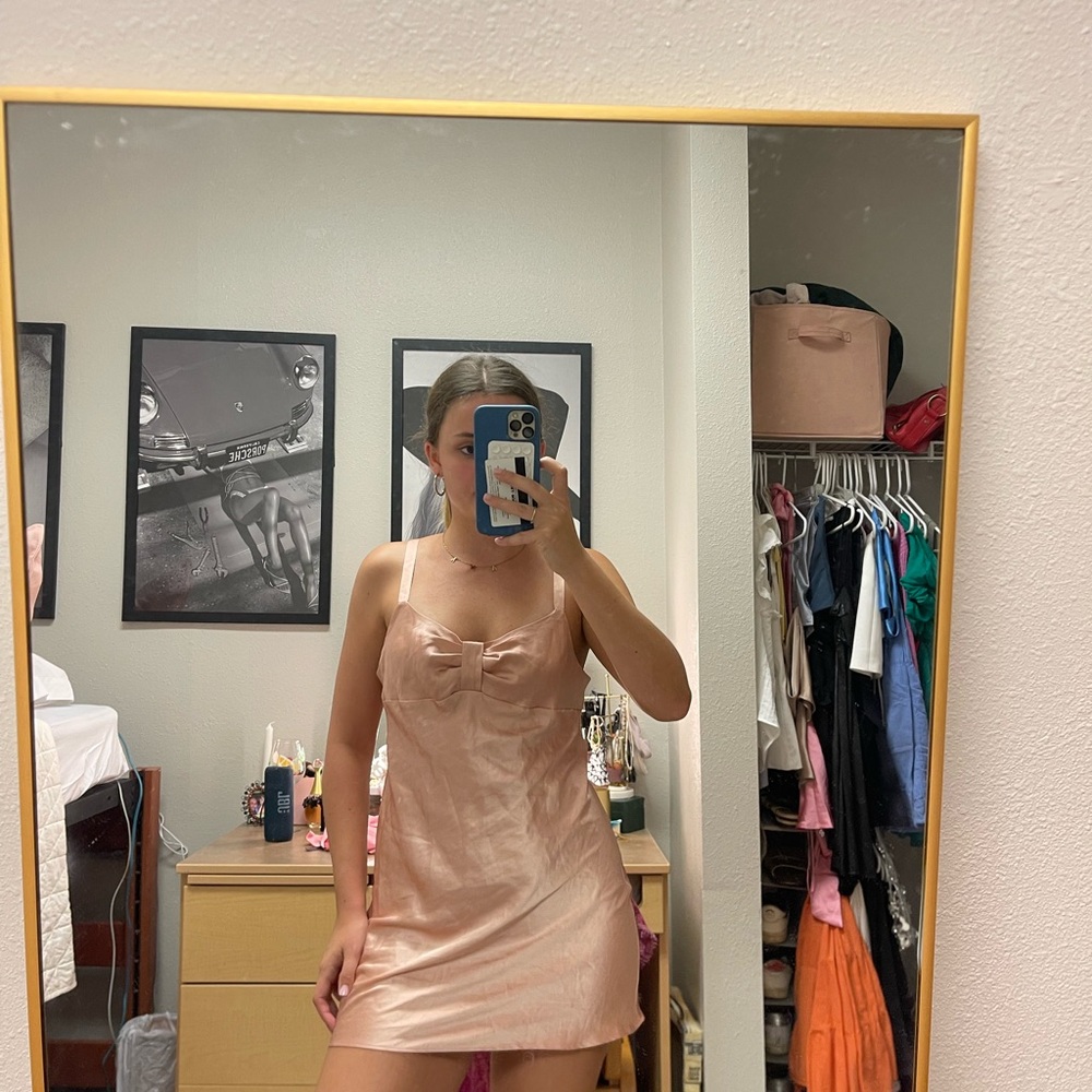Victoria’s Secret Blush Satin Chemise